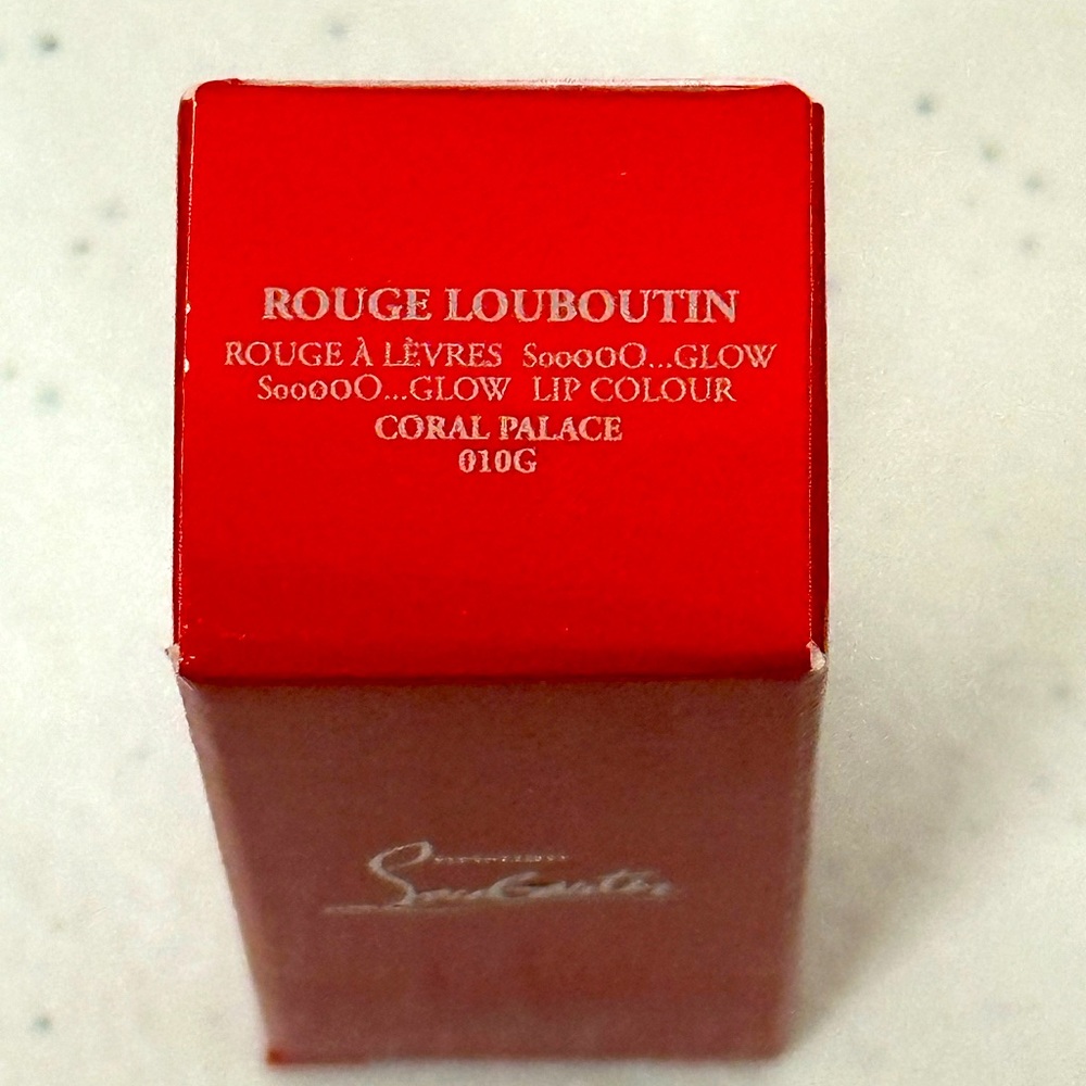 ROUGE LOUBOUTIN SooooO GLOW “REFILL-RECHARGE” CORAL PALACE 0.13 OZ (NEW IN BOX) - Picture 4 of 6